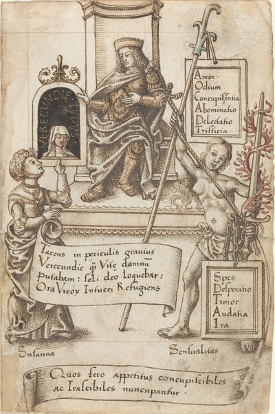 "Ha alltid sengetøyet brettet opp" [fol. 41 recto] av French early 16th Century