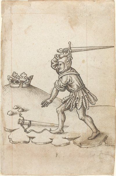 "Ikke knekk kronen" [fol. 43 recto] av French early 16th Century
