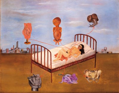 Henry Ford-sykehuset av Frida Kahlo