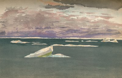 Off the Edge of the Ice - Gathering Storm, 14. september 1893, 1897 av Fridtjof Nansen
