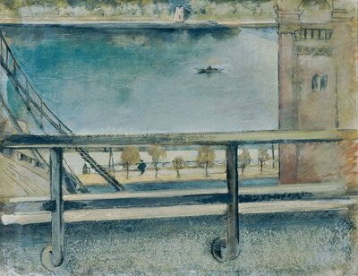 Utsikt over Vltava, Praha av Friedl Dicker Brandeis