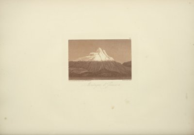 Mountains of Jlinissa, tegnet av Gmelin, gravert bu Arnold, illustrasjon fra 