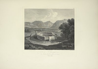 Ynca-Chungana, fra Inkahagen nær Canar, tegnet av Gmelin, gravert av Morel, illustrasjon fra 