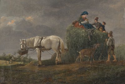Hay-vognen av Friedrich August Mathias Gauermann