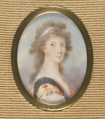 portrett av en dame av Friedrich Heinrich Fuger