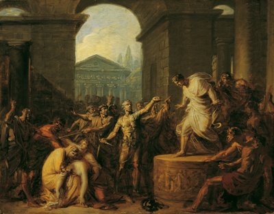 Virginias død av Friedrich Heinrich Fuger