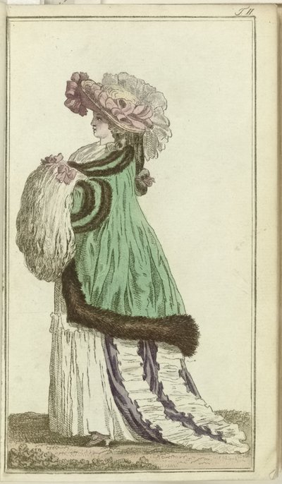 Journal of Luxury and Fashions 1786, bind I, T. 2 av Friedrich Justin Bertuch