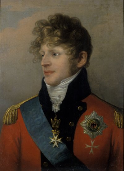 Hertug August av Sachsen-Gotha-Altenburg, 1807 av Friedrich Ludwig Theodor Doell