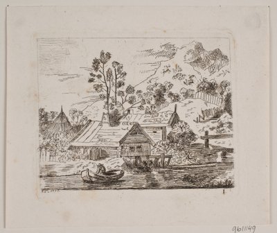 Fjellområde av Friedrich Münter