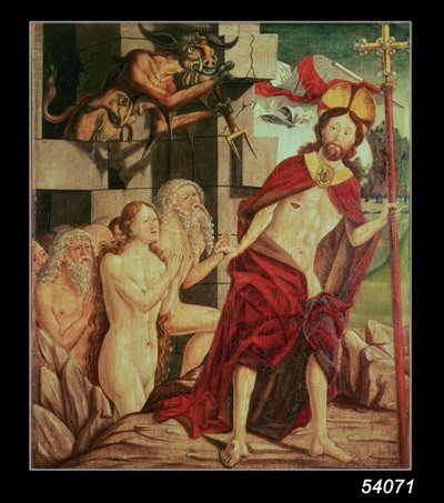Kristus i helvete av Friedrich Pacher