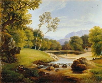 par i landskapet av Friedrich Philipp Reinhold