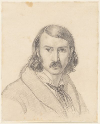 Selvportrett av Friedrich Preller