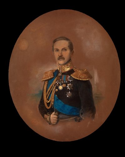 Portrett av grev Pyotr Kleinmichel 1793-1869 av Friedrich Randel