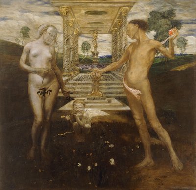 Adam og Eva av Friedrich Stahl