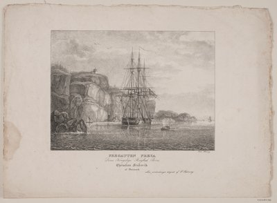 Fregatten Freya av Friedrich Thøming