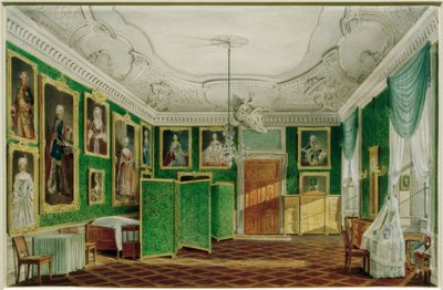 Berl. City Palace, prinsesse Maries soverom av Friedrich Wilhelm Klose