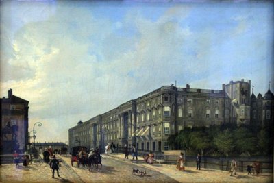 Berlin slott og Langbroen av Friedrich Wilhelm Klose
