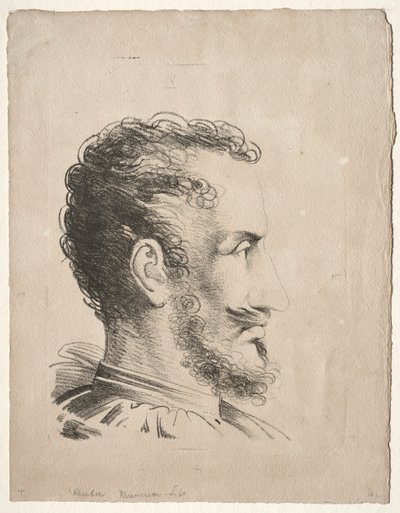 Profilhode. av Friedrich Wilhelm Reuter