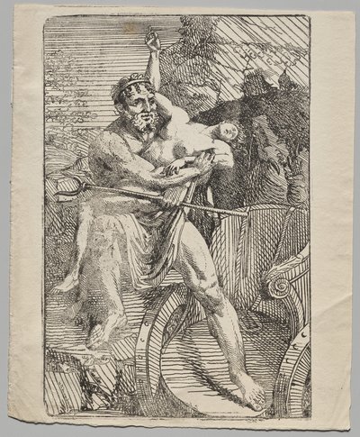 Bortføringen av Proserpina av Pluto (andre versjon) av Friedrich Wilhelm Reuter