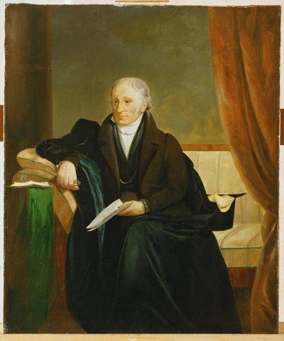 Bankmann Baron Bernhard von Eskeles (maleri på lerret) av Friedrich von Amerling