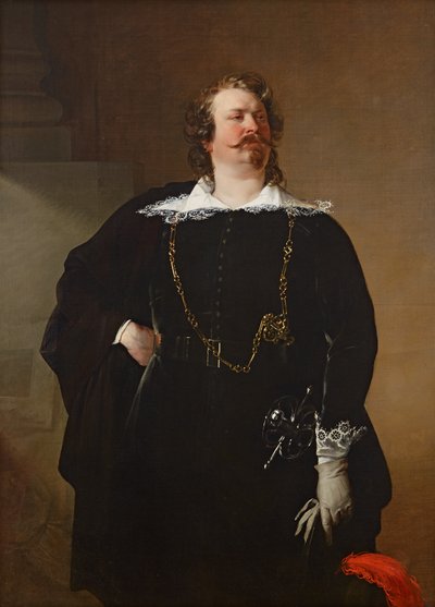 Den flamske ordføreren (Baron Pfuel?) av Friedrich von Amerling