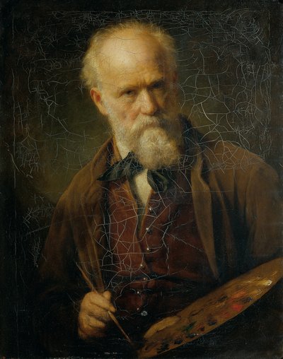 selvportrett av Friedrich von Amerling