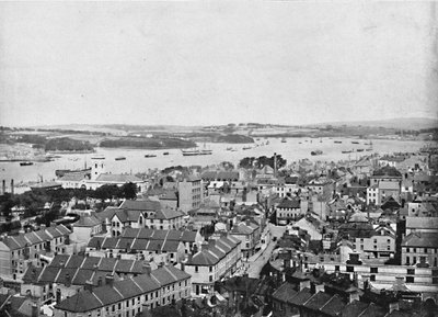 Devonport and the Hamoaze: From the Column, c1896 av Frith and Co