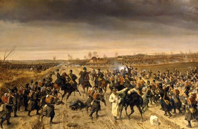 Slaget ved Oberselk 3. februar 1864 av Fritz L