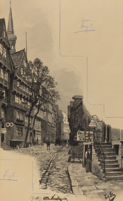 Gammel gate av Fritz Stoltenberg