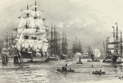 Seilskutehavn av Fritz Stoltenberg