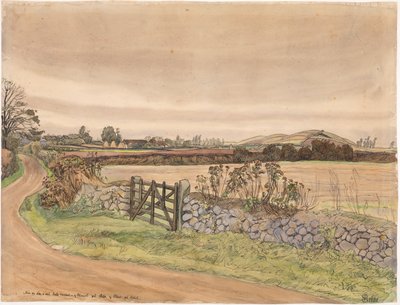 Høstlandskap av Fritz Syberg