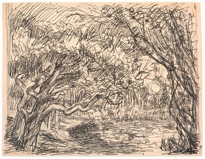 Et skogsvann av Fritz Syberg
