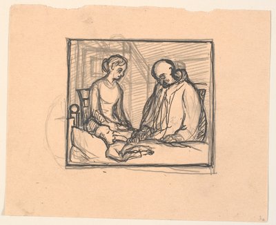 Og da den gamle mannen skalv av kulde... av Fritz Syberg