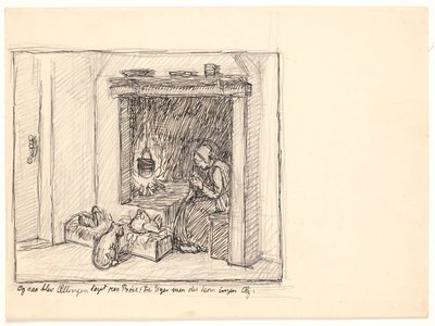 Og så ble andungen satt på prøve... av Fritz Syberg