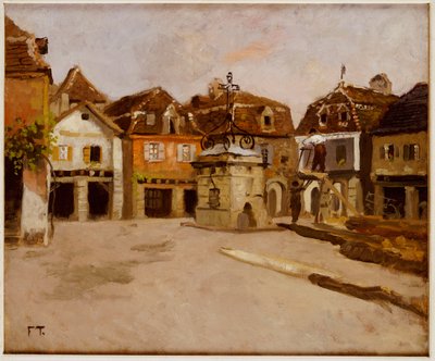 Et bytorg av Frits Thaulow