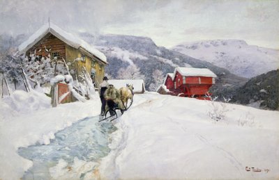 Trenerkro av Fritz Thaulow