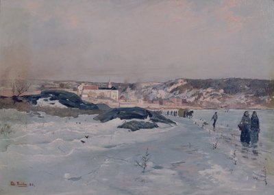 Fra Tyvholmen av Fritz Thaulow