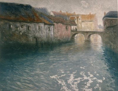 Gammel fabrikk av Fritz Thaulow