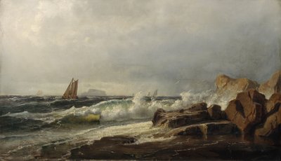 Losbåter av Fritz Thaulow