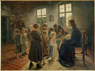 La barna komme til meg av Fritz von Uhde
