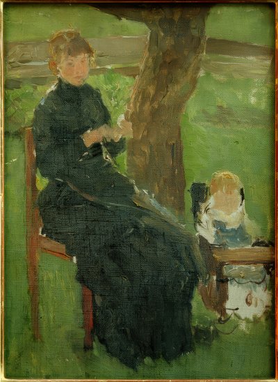 mor og barn av Fritz von Uhde