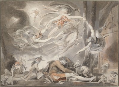 Hyrdens drøm, 1786 av Füssli