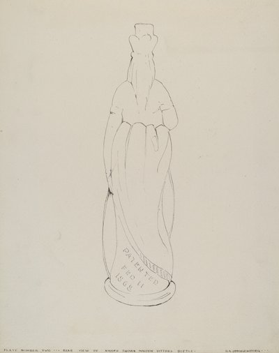 Bitters Bottle (indisk) av G.A. Spangenberg