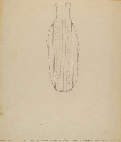 Gen. Washington Flask av G.A. Spangenberg