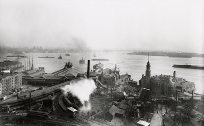 Sør fergeterminal, 1905 av G.P. Hall und Sohn