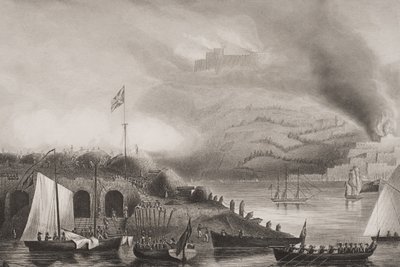 The Storming of San Sebastian, 31. august 1813, illustrasjon fra 