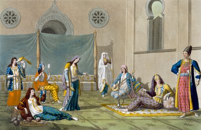 Et persisk harem, fra 