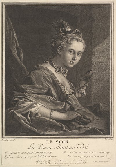 Kveld. av G E Petit