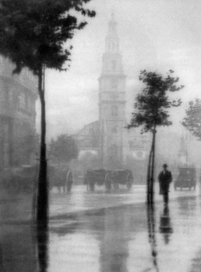 St Clement Danes kirke, Strand, London, 1924-1926 av G. F. Prior
