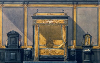 Soveromdesign i renessansestil av G. Felix Lenoir